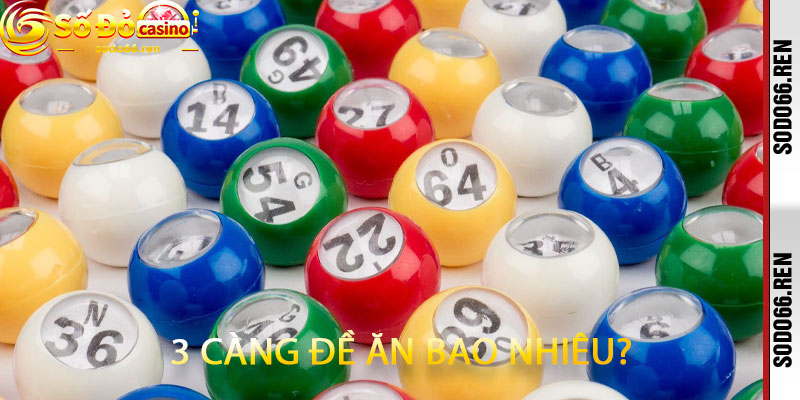 3 càng đề ăn bao nhiêu