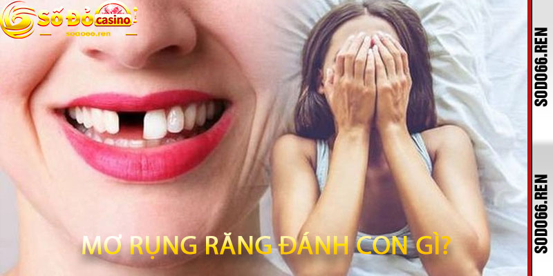 Mơ Rụng Răng Đánh Con Gì